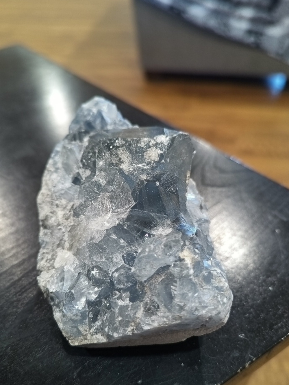 Raw Celestite Crystal Cluster
